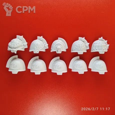 Описание картинки Carcharodon Astra Shoulder Pads Gravis от User19033 по цене 450руб | Свободный Рынок Миниатюр - СРМ