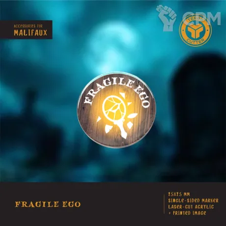Описание картинки Malifaux Fragile Ego от TerraCutter по цене 35руб | Свободный Рынок Миниатюр - СРМ