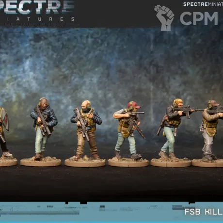Описание картинки FSB kill team от Wardog Workshop по цене 1 000руб | Свободный Рынок Миниатюр - СРМ