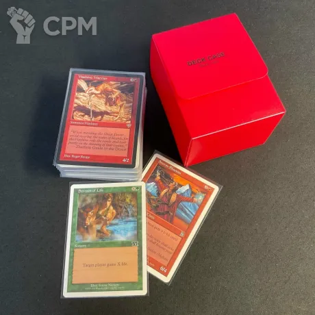 Описание картинки Колода MTG: «Ярость Джунглей» (RG) — ретро-издание от Барахолка Баллиоза по цене 2 000руб | Свободный Рынок Миниатюр - СРМ