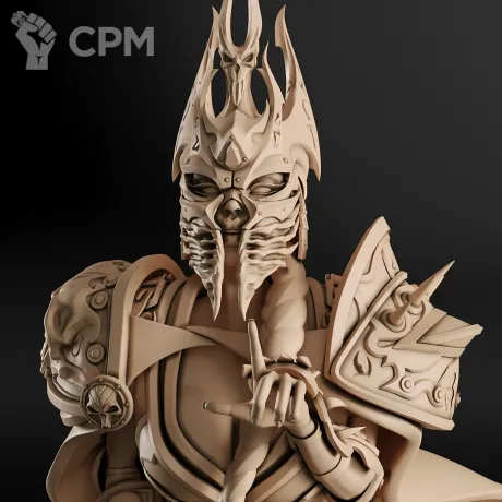 Описание картинки Lich Queen Girl Фигурка (World of Warcraft) от GAS3TXD  по цене 3 900руб | Свободный Рынок Миниатюр - СРМ