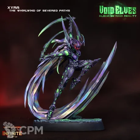 Описание картинки Dark Elves/Xyra от Barduck Miniatures по цене 299руб | Свободный Рынок Миниатюр - СРМ