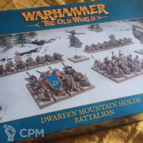 Описание картинки Dwarfen Mountain Holds Battalion от Xero по цене 15 000руб | Свободный Рынок Миниатюр - СРМ