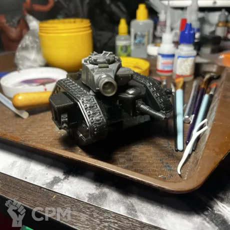 Описание картинки Leman Russ от MF "Mars Factory" по цене 1 500руб | Свободный Рынок Миниатюр - СРМ