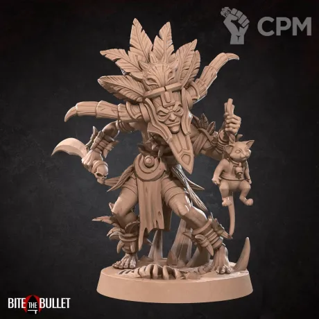 Описание картинки Назибо. Человек-Колдун 2 от Gabrigame_Print по цене 250руб | Свободный Рынок Миниатюр - СРМ