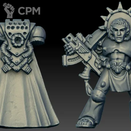 Описание картинки Blood Angels Captain Old (Scan) от AxeL's Forge по цене 150руб | Свободный Рынок Миниатюр - СРМ