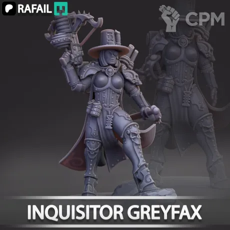 Описание картинки Inquisitor Greyfax от Naggaroth Night по цене 600руб | Свободный Рынок Миниатюр - СРМ