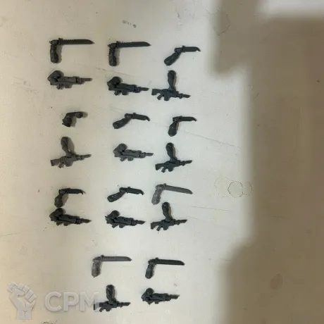 Описание картинки Catachan lasguns and hands Х 11 от Nakatan по цене 1 300руб | Свободный Рынок Миниатюр - СРМ