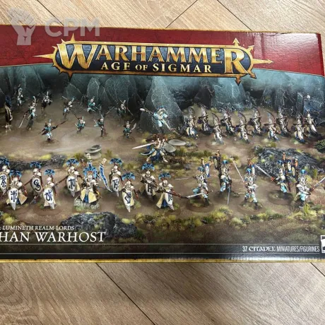 Описание картинки Lumineth Realm-lords Iliathan Warhost Battleforce от vasilifas по цене 16 500руб | Свободный Рынок Миниатюр - СРМ