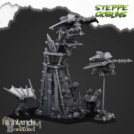 Описание картинки Flying Steppe Goblins от 3DPrintClub по цене 1 182руб | Свободный Рынок Миниатюр - СРМ