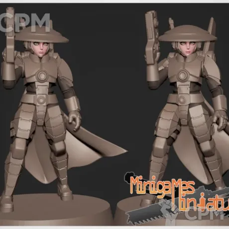 Описание картинки Great good female soldiers от PocketSized Prints по цене 495руб | Свободный Рынок Миниатюр - СРМ