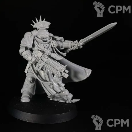 Описание картинки Primaris captain от KoofWorkshop по цене 1 050руб | Свободный Рынок Миниатюр - СРМ
