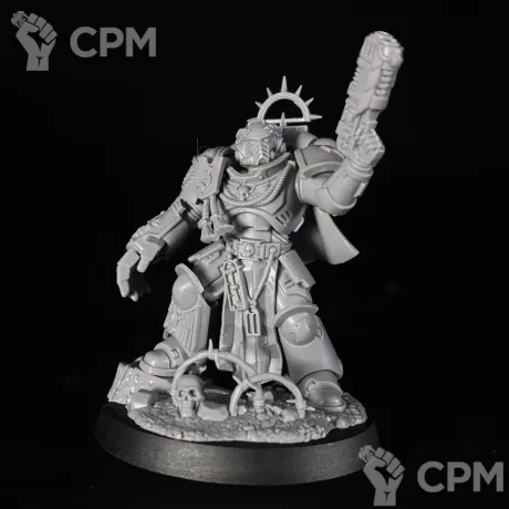 Описание картинки Captain Messinius от KoofWorkshop по цене 1 120руб | Свободный Рынок Миниатюр - СРМ