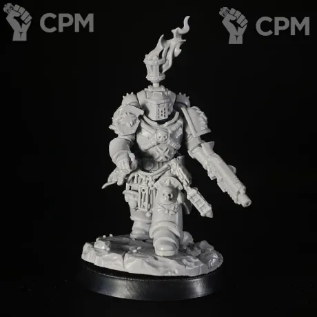 Описание картинки Emperor's champion Original conversion от KoofWorkshop по цене 1 260руб | Свободный Рынок Миниатюр - СРМ