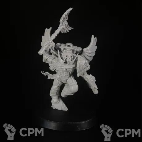 Описание картинки Blood Angels Chaplain With Jump Pack от KoofWorkshop по цене 1 050руб | Свободный Рынок Миниатюр - СРМ