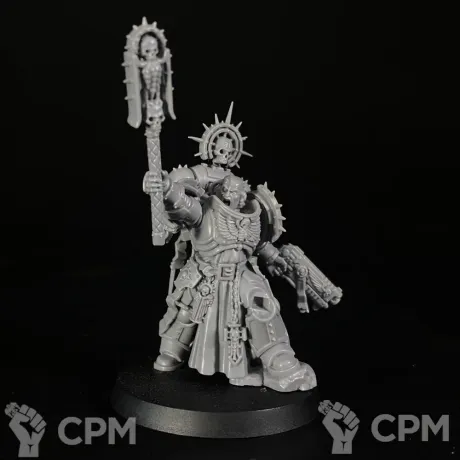 Описание картинки Primaris Chaplain 9th edition от KoofWorkshop по цене 1 050руб | Свободный Рынок Миниатюр - СРМ