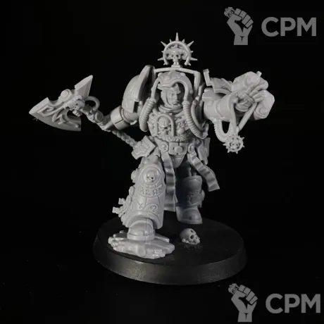 Описание картинки Librarian in Terminator Armour от KoofWorkshop по цене 1 050руб | Свободный Рынок Миниатюр - СРМ