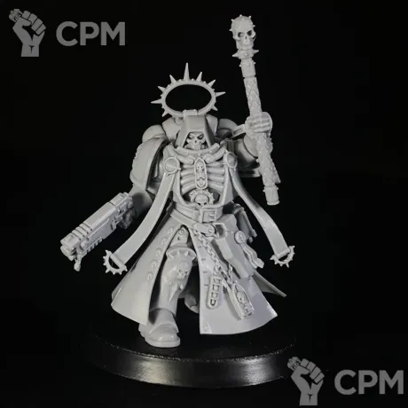 Описание картинки Primaris Chaplain от KoofWorkshop по цене 1 050руб | Свободный Рынок Миниатюр - СРМ