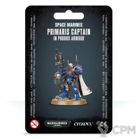 Описание картинки [Предзаказ] Primaris Captain in Phobos Armour от MiniaturesFAN по цене 4 536руб | Свободный Рынок Миниатюр - СРМ