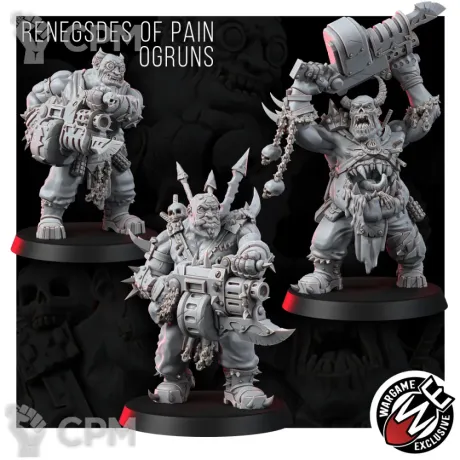 Описание картинки RENEGADE OGRYNS от Daniilfedyakov по цене 620руб | Свободный Рынок Миниатюр - СРМ