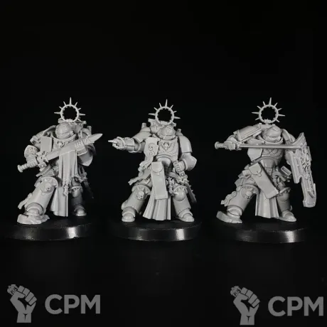 Описание картинки Primaris Bladeguard Veterans от KoofWorkshop по цене 1 750руб | Свободный Рынок Миниатюр - СРМ