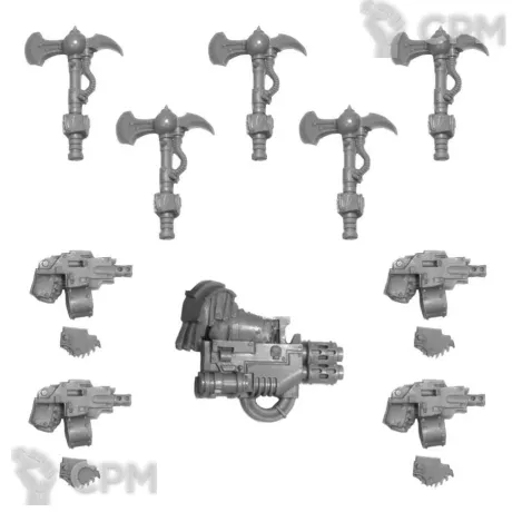Описание картинки SONS OF HORUS JUSTAERIN WEAPONS SET от TPC по цене 500руб | Свободный Рынок Миниатюр - СРМ