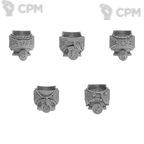 Описание картинки WHITE SCARS MK II TORSOS UPGRADE SET от TPC по цене 310руб | Свободный Рынок Миниатюр - СРМ