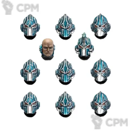 Описание картинки ALPHA LEGION MKVI HEADS от TPC по цене 340руб | Свободный Рынок Миниатюр - СРМ