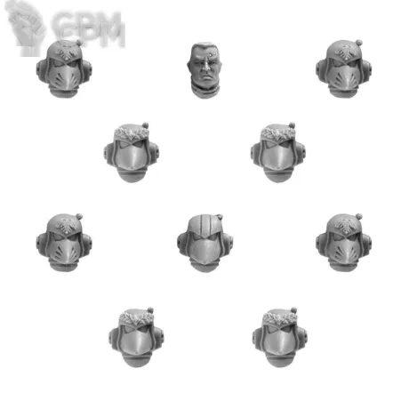 Описание картинки RAVEN GUARD MKVI HEADS UPGRADE SET от TPC по цене 340руб | Свободный Рынок Миниатюр - СРМ