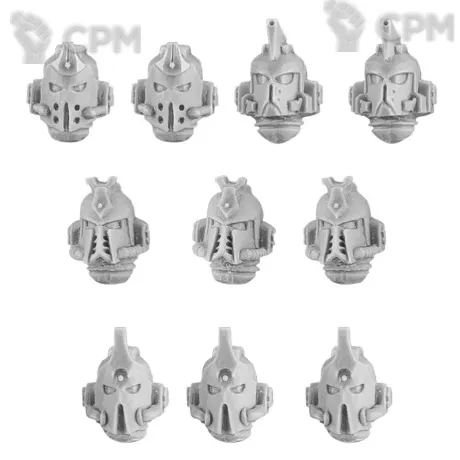 Описание картинки THOUSAND SONS MK IV HEADS UPGRADE SET от TPC по цене 340руб | Свободный Рынок Миниатюр - СРМ