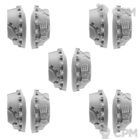 Описание картинки CATAPHRACTII SHOULDER PADS - IRON HANDS от TPC по цене 340руб | Свободный Рынок Миниатюр - СРМ
