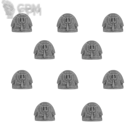 Описание картинки DARK ANGELS LEGION MKIII SHOULDER PADS от TPC по цене 340руб | Свободный Рынок Миниатюр - СРМ