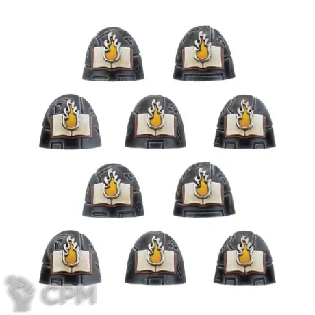 Описание картинки WORD BEARERS MKVI SHOULDER PADS от TPC по цене 340руб | Свободный Рынок Миниатюр - СРМ