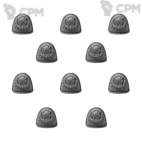 Описание картинки WORLD EATERS LEGION MKIV SHOULDER PADS от TPC по цене 340руб | Свободный Рынок Миниатюр - СРМ