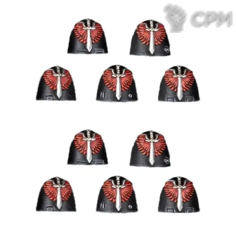 Описание картинки DARK ANGELS MKVI SHOULDER PADS от TPC по цене 340руб | Свободный Рынок Миниатюр - СРМ