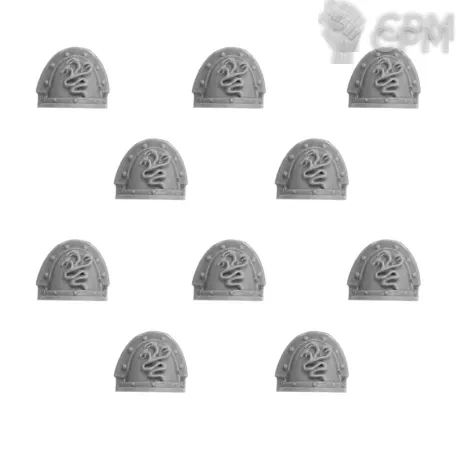 Описание картинки ALPHA LEGION MKIII SHOULDER PADS от TPC по цене 340руб | Свободный Рынок Миниатюр - СРМ