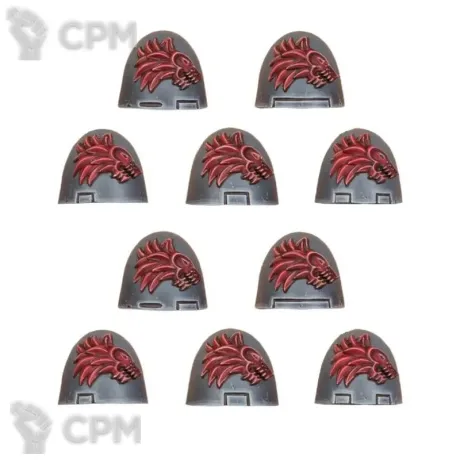 Описание картинки SPACE WOLVES MKVI SHOULDER PADS от TPC по цене 340руб | Свободный Рынок Миниатюр - СРМ