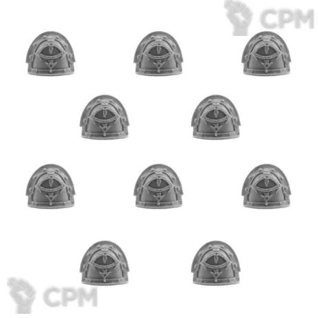 Описание картинки SONS OF HORUS LEGION MKIII SHOULDER PADS от TPC по цене 340руб | Свободный Рынок Миниатюр - СРМ