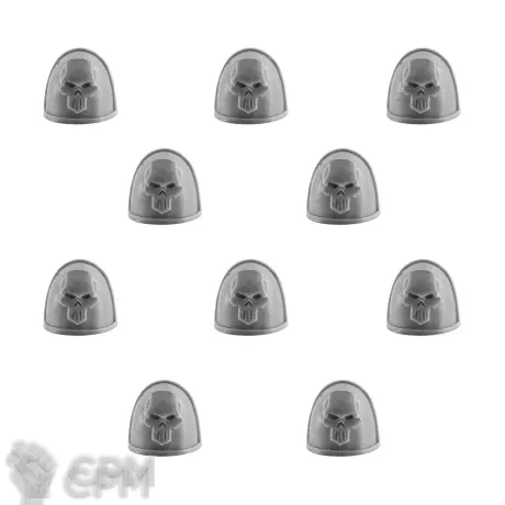 Описание картинки IRON WARRIORS LEGION MKIV SHOULDER PADS от TPC по цене 340руб | Свободный Рынок Миниатюр - СРМ
