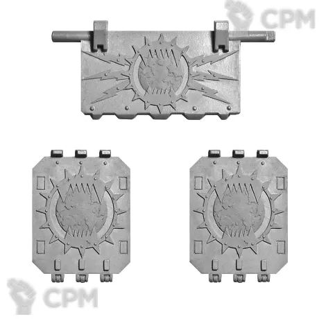 Описание картинки WORLD EATERS LEGION LAND RAIDER DOORS от TPC по цене 370руб | Свободный Рынок Миниатюр - СРМ