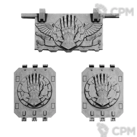 Описание картинки IRON HANDS LAND RAIDER DOORS от TPC по цене 370руб | Свободный Рынок Миниатюр - СРМ