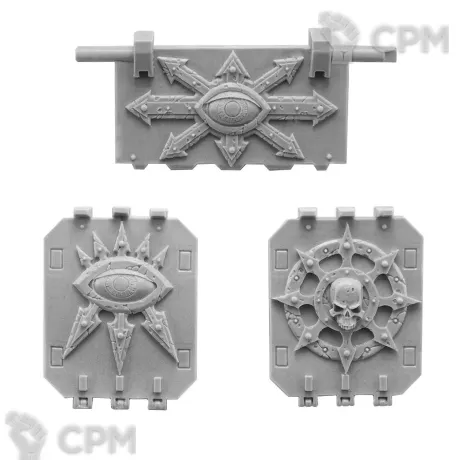 Описание картинки BLACK LEGION LAND RAIDER DOORS от TPC по цене 370руб | Свободный Рынок Миниатюр - СРМ