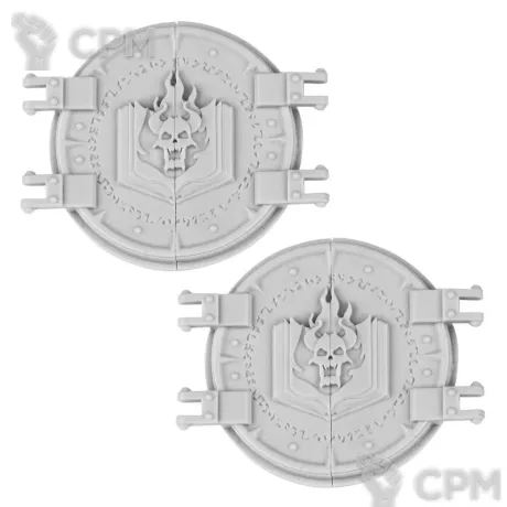 Описание картинки WORD BEARERS LEGION DEIMOS RHINO DOORS от TPC по цене 370руб | Свободный Рынок Миниатюр - СРМ