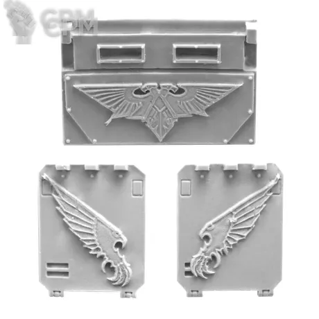 Описание картинки EMPEROR'S CHILDREN LEGION RHINO DOORS от TPC по цене 370руб | Свободный Рынок Миниатюр - СРМ