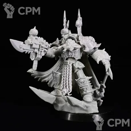 Описание картинки Chaos Space Marine Terminator Lord/Sorcerer от KoofWorkshop по цене 1 260руб | Свободный Рынок Миниатюр - СРМ