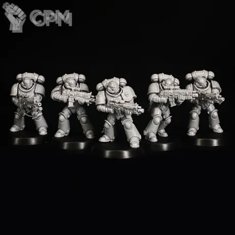 Описание картинки Primaris intercessor squad от KoofWorkshop по цене 1 575руб | Свободный Рынок Миниатюр - СРМ