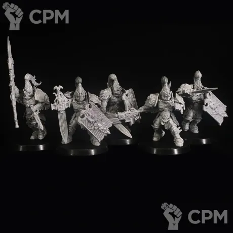 Описание картинки Custodian guard от KoofWorkshop по цене 1 750руб | Свободный Рынок Миниатюр - СРМ