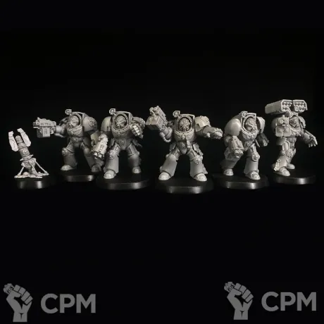 Описание картинки Terminator squad new release 2023 от KoofWorkshop по цене 1 995руб | Свободный Рынок Миниатюр - СРМ
