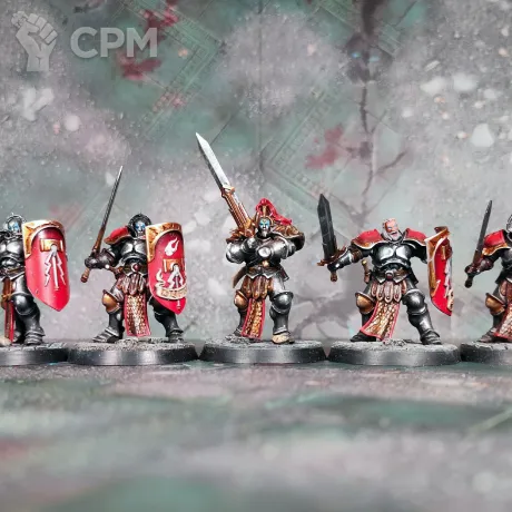 Описание картинки Stormcast Eternals Liberators x5 I от Каджит по цене 4 998руб | Свободный Рынок Миниатюр - СРМ