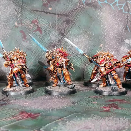 Описание картинки Stormcast Eternals Protectors от Каджит по цене 14 998руб | Свободный Рынок Миниатюр - СРМ